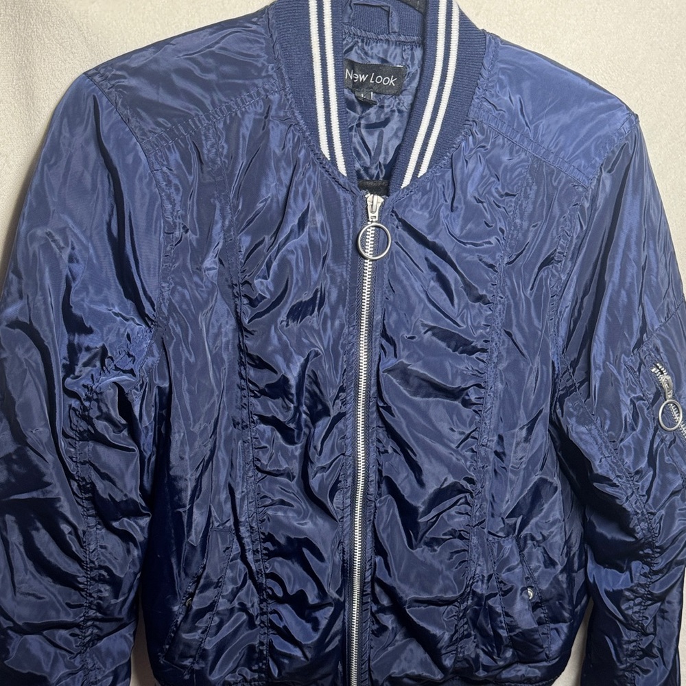New Look Navy Bomber Jacket
